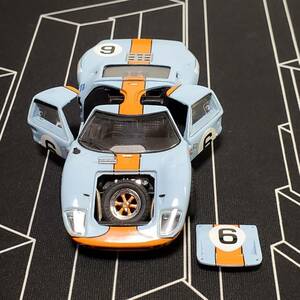 ミニカー自動車　FORD GT 40 LE MANS WINNER 1969 VAINQUEUR（1/43スケールモデル）