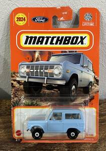 [ new goods ] Matchbox 1970 Ford Bronco 