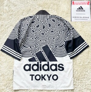 【21ss★高橋理子コラボ】Lサイズ 美品 adidas×HIROCOLEDGE ハッピジャケット◆アディダス (4)