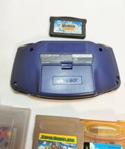 【GAMEBOY ADVANCE A＆ソフト8点】ゲームボーイアドバンス＆ ソフト 8点セット　まとめ　稼働品　　003JHHJU61_画像5