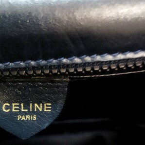 【CELINE】 M08 セリーヌ パドロックデザイン金具 ネイビー ミニショルダーバッグ 010JLHJU51の画像8