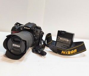 ★【Nikon】 D7000　ニコン　DX AF-S NIKKOR 18-135mm Φ67　バッテリーチャージャー　MH-25付き　動作未確認　015JJHJU21