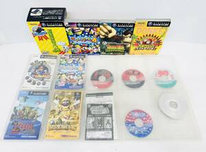 ZT2679 1 jpy start!! Nintendo nintendo Game Cube soft set sale Animal Crossing Donkey conga ZELDA manner. tact other -ply . equipped 