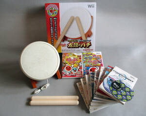 ★★ Nintendo Taiko Мастер Taiko Wii Taiko и Bachi Tatacon Nintendo Taiko no Taiko Taiko Wii Super Public Drum Soft 2+другие набор из 10 Wii U (Wiiu) 2 бутылки ☆ ★