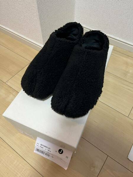 新品Maison Margiela タビバブーシュ ボアシューズ40