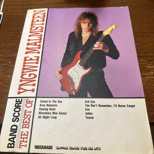 バンドスコア ベスト・オブ イングヴェイ・マルムスティーン YNGWIE MALMSTEEN 楽譜