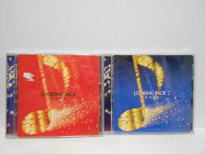 [2 pieces set ] Oda Kazumasa LOOKING BACK 1, 2 CD the best 