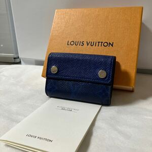 【2019年式】LOUIS VUITTON ルイヴィトン ディスカバリー タイガラマ モノグラム コンパクトウォレット シリアルあり 付属品あり 