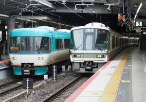 ◆◆ 【写真1枚】 283系　HB632　くろしお　＆　221系　NC611　新大阪　KGサイズ ◆◆