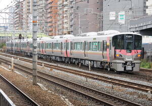 ◆◆ 【写真1枚】 227系　L15+L14　近畿車輛出場試運転　東淀川　②　KGサイズ ◆◆