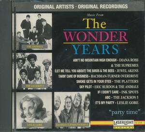 CD THE WONDER YEARS ORIGINAL ARTISTS ORIGINAL RECORDINGS