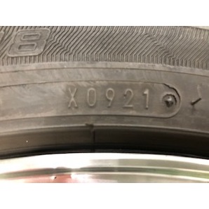 レアマイスターLehrmeister★ブラックメッシュ215/45R18 PCD114.3 7Ｊ +48 ５H ル・マンＶ LE MANS V タイヤホイール 4本セットの画像4