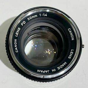 ジャンク Canon Lens FD 50mm F1.4 単焦点レンズ 動作未確認 の画像2