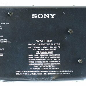 SONY WM-F702 ラジオ・カセット ウォークマン ジャンク品の画像2