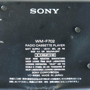 SONY WM-F702 ラジオ・カセット ウォークマン ジャンク品の画像8