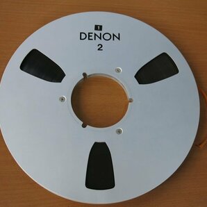 DENON 10号メタルリール テープ付き 中古品の画像5