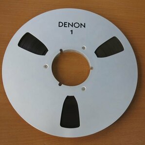DENON 10号メタルリール テープ付き 中古品の画像1