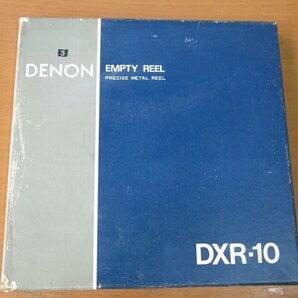 DENON 10号メタルリール テープ付き 中古品の画像10