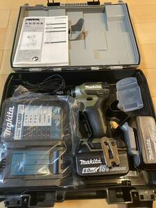 18V rechargeable impact driver TD173DRGXO( olive )[1 jpy start ]