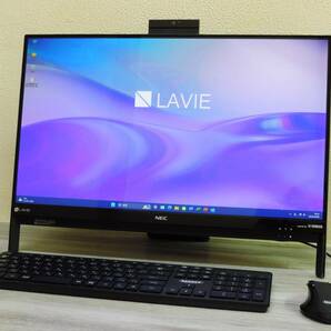 【訳有りカスタムLAVIE PC-DA770GAB-J】Win11★Core i7-7500U★俊足500GB SSD & 8GBメモリ★Office2021Pro★23.8型液晶★の画像1