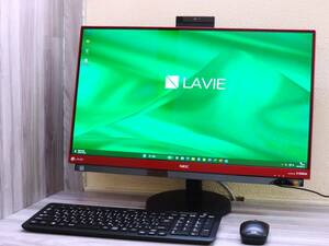 【華麗LAVIE PC-DA770HAR】Win11★Core i7-7500U★快適 1TB SSD&余裕16GBメモリ★地デジTV 即使用可能★Office2021★23.8型液晶★770H