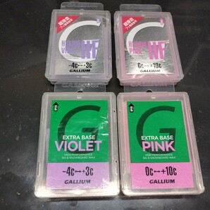 GALLIUM EXTRA BASE VIOLET バイオレット PINK ピンク HF フッ素高含有ワックス ガリウムの画像1