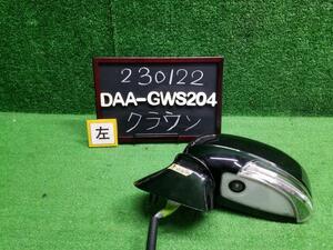 クラウン DAA-GWS204 左サイド ドアミラー 87940-30A90-C0 自社品番230122