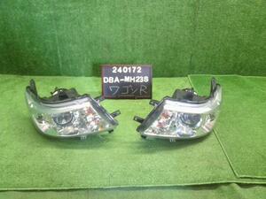 ワゴンＲ DBA-MH23S 左ヘッドランプ 右ヘッドライト　HID　KOITO100-59191運転席側　助手席側　35320-70K60 自社品番240172