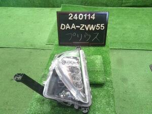 プリウス DAA-ZVW55 左フォグランプ 左フォグライト　LED　コイト47-83　助手席側　81220-47030 自社品番240114