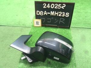 ワゴンＲ DBA-MH23S 左 助手席 ドアミラー サイドミラー ウィンカー　84702-70K32-ZJ3 自社品番240252