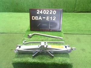 ノート DBA-E12 車載工具 パンダジャッキ　99550-3VA0A 自社品番240220