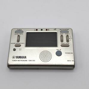 1円 YAMAHA ヤマハ TDM-700 TUNER-METRONOME チューナー メトロノーム 通電確認【2-782】の画像2