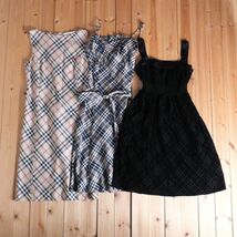 ★お買い得◆BURBERRY BLUE LABEL◆バーバリーブルーレーベル◆レディース　女性用　ワンピース　おまとめ３点セット　[38] br07017584_画像1