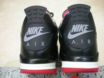 極美品 送料込 27cm NIKE AIR JORDAN 4 RETRO "BRED REIMAGINED" ナイキ ジョーダン_画像5