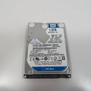 【使用時間8408時間】WD WD10JPVX 1TB(1000GB) 2.5インチ 9.5mm 正常判定 YOLP0001の画像1