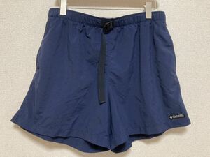 90's 00's Columbia コロンビア ショートパンツ ナイロンパンツ ネイビー WOMEN'S L / USA古着