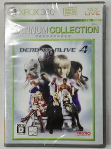 新品！XBOX360 DEAD OR ALIVE 4