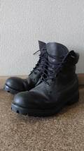 Timberland 6インチ レースアップ レザー ブーツ ブラック US8M 約26cm_画像1