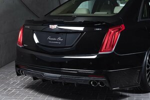 M'z SPEED задний нижний спойлер не крашеный FRP Cadillac CT6 O1SL H29.10~H30.12 2017~2018 год модели 