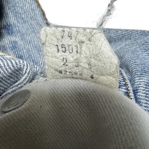 希少 リーバイス Levi's 70s ヴィンテージ 66後期 ボタン裏刻印6 スモールe ボタンフライ デニム ハーフパンツ ビンテージ ショーツ_画像6