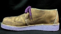 定価33,000円 クラークス × アリーズ コラボ CLARKS ORIGINALS ARIES Desert Trek デザートトレック ショートブーツ 26173125 革靴_画像5