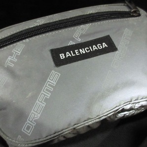 定価12万 バレンシアガ BALENCIAGA Power of Dreams ウエストバッグ ボディバッグ 482389 リフレクター Explorer Printed Shell Belt Bagの画像3