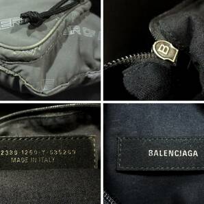 定価12万 バレンシアガ BALENCIAGA Power of Dreams ウエストバッグ ボディバッグ 482389 リフレクター Explorer Printed Shell Belt Bagの画像8