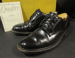 定価28,600円 リーガル REGAL 2504NA プレーントゥ ブラック レザーシューズ 革靴 ビジネスシューズ 黒