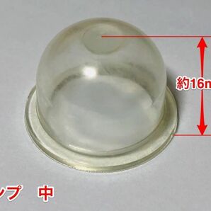 ☆２個 プライマリーポンプ 中 /キャブ用 /外径 約23.5mm 内径 約17.5mm 高さ 約16mm/ 草刈機 刈払機 チェーンソー ワルボロ 社外品 新品の画像3