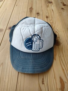 帽子 ビンテージ メッシュキャップ ビールCAP