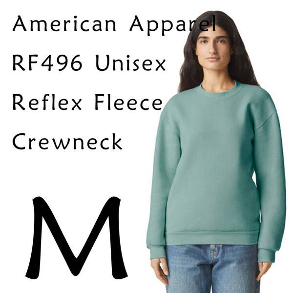 新商品　アメリカンアパレル　ARCTIC　M　スウェット　トレーナー　男女兼用　ReFlex Fleece Crewneck Sweatshirt AmericanApparel