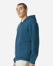 新商品　アメリカンアパレル　SEA BLUE　S　スウェット　ジップパーカー　フーディ　ReFlex Fleece Full-Zip Hoodie AmericanApparel_画像3