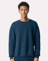 新商品　アメリカンアパレル　SEA BLUE　M　スウェット　トレーナー　男女兼用　ReFlex Fleece Crewneck Sweatshirt AmericanApparel_画像2