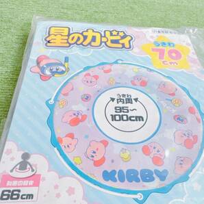 ★カービィ 70ｃｍ 浮き輪 空気ビニール 空ビ ビニール風船 うきわ Inflatable Sanrio HELLO KITTY SwimRing PoolToysの画像3